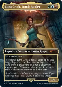 <span class="edhrecp__link"><a class="edhrecp__link-a" content="" href="#" target="_blank"></a><span class="edhrecp__link-image"></span></span>Lara Croft, Tomb Raider[/] | Illustrated by Greg Staples