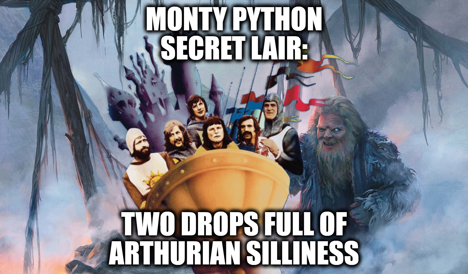 A new pair of Secret Lair drops based on the iconic film Monty Python and the Holy Grail releases July 29th. 