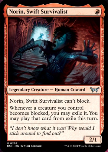 Norin, Swift Survivalist (Lurking Evil showcase)