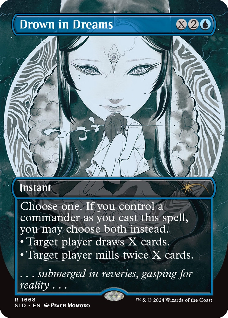 Drown in Dreams, a reprinted card originally from Commander Innistrad: Midnight Hunt.