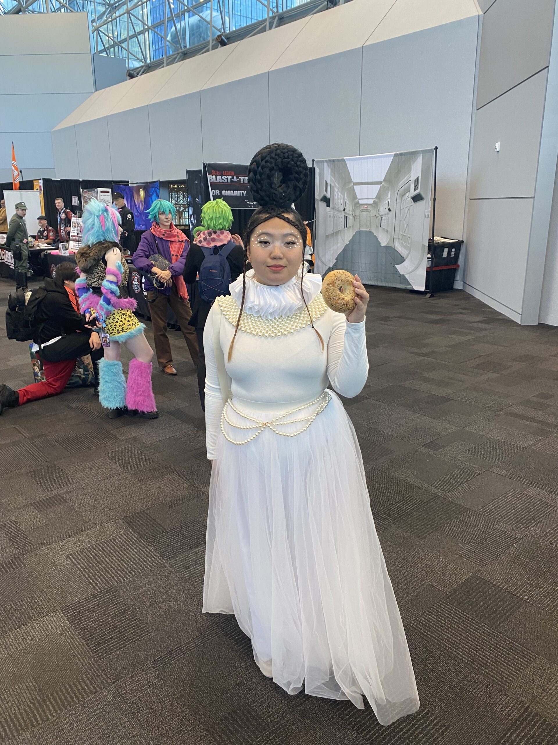 A cosplayer as Jobu Tupaki from the A24 film Everything, Everywhere, All At Once. Photo credit: Josh Nelson