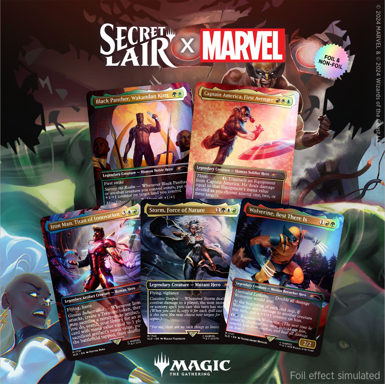 The thumbnail image for the Marvel Superdrop used on the official Secret Lair website.