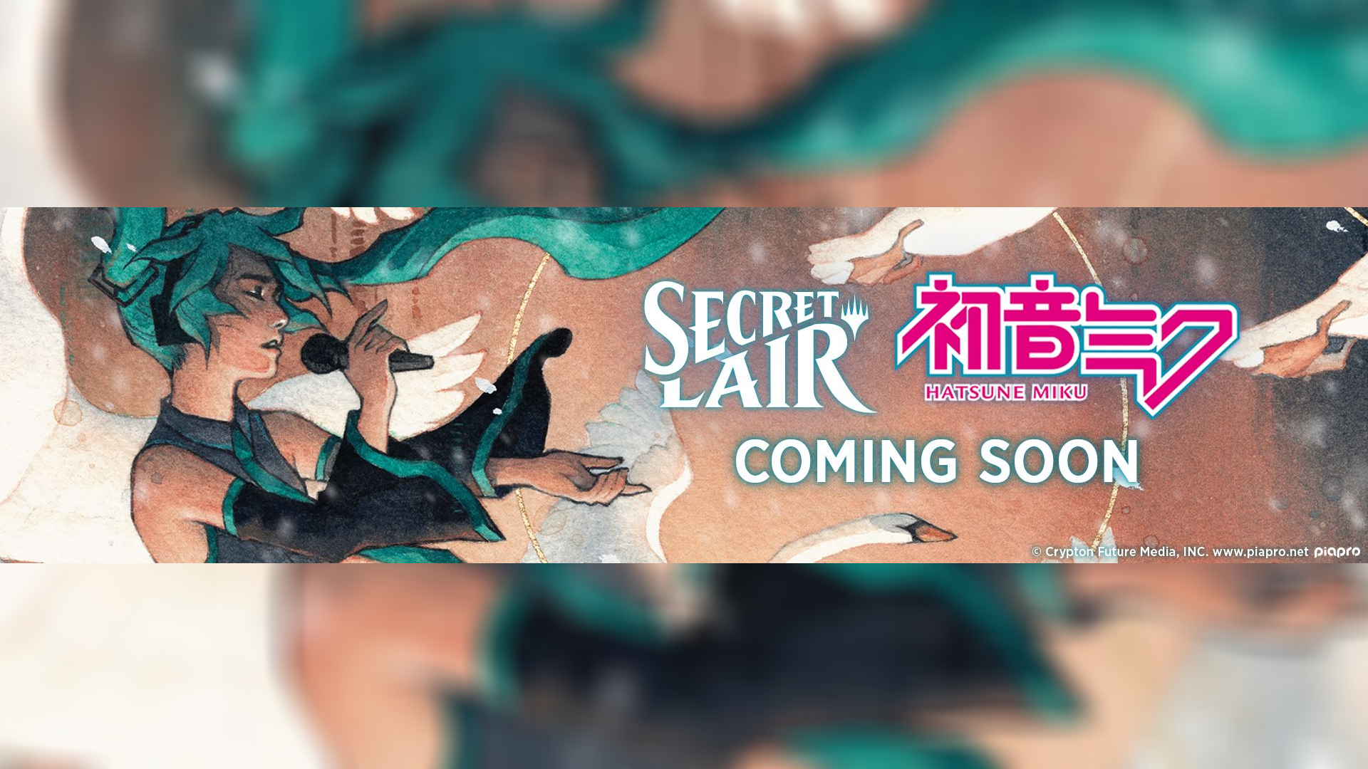 Secret Lair x Hatsune Miku: Winter Diva comes out on Monday, February 10th.