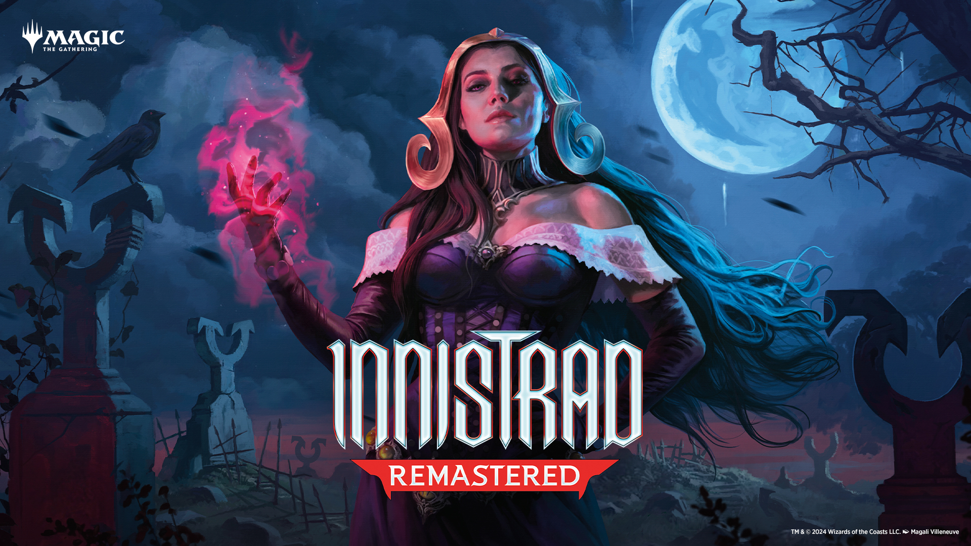 The key art of Innistrad Remastered, the next reprint set for Magic: The Gathering.