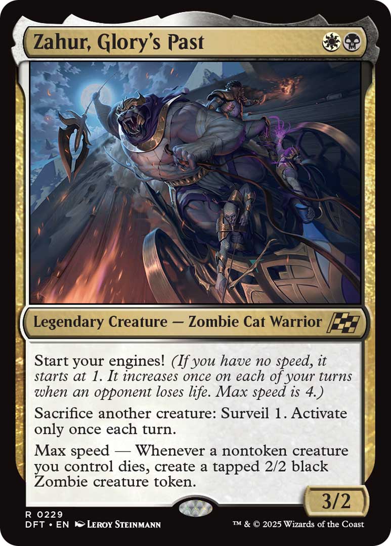 Zahur, Glory's Past, one of the new cards from MTGDFT.